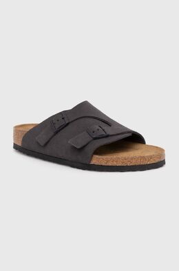 Birkenstock: Серые шлёпанцы 