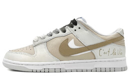 Nike: Серые кроссовки  Dunk
