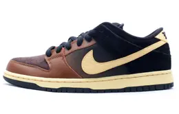 Nike: Чёрные кроссовки  SB Dunk Low