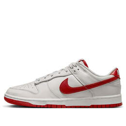 Nike: Красные кроссовки  Dunk Low