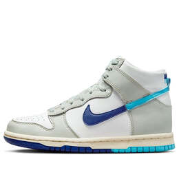 Nike: Голубые кроссовки  Dunk High