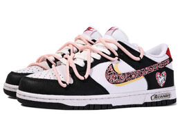 Nike: Чёрные кроссовки  Dunk