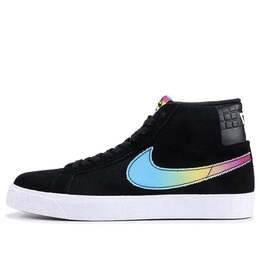 Nike: Чёрные кроссовки  SB Blazer Mid