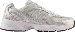 New Balance: Белые кроссовки  530