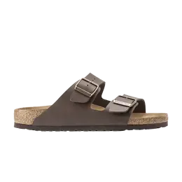 Birkenstock: Тёмные кроссовки  Arizona Birko Flor