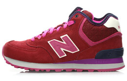 New Balance: Розовые кроссовки  574