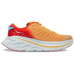 Hoka One One: Оранжевые кроссовки 