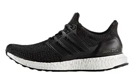 Adidas: Чёрные кроссовки  UltraBoost