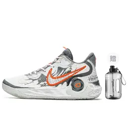 Nike: Серые кроссовки 