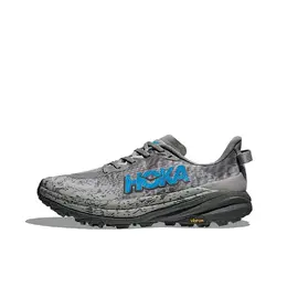 Hoka One One: Голубые кроссовки 