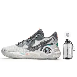 Nike: Серые кроссовки 