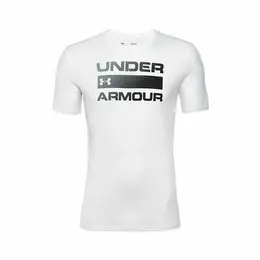 Under Armour: Белая футболка 