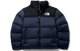 The North Face: Голубой пуховик 