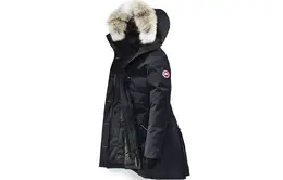 Canada Goose: Тёмный пуховик 