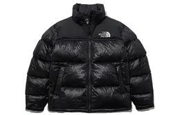 The North Face: Чёрный пуховик 