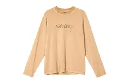 Stussy: Жёлтая футболка 