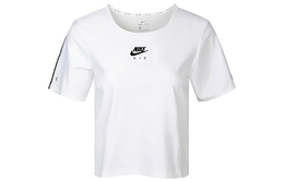 Nike: Белая футболка 