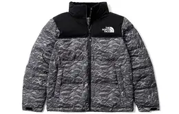 The North Face: Чёрный пуховик 