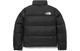 The North Face: Чёрный пуховик 