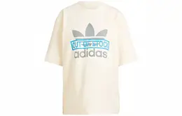 Adidas Originals: Бежевая футболка 