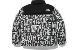 The North Face: Чёрный пуховик 