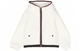 Moncler: Белая куртка 