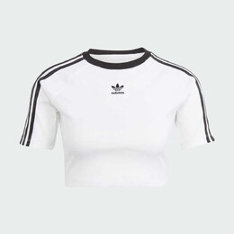 Adidas: Белая футболка  Adicolor