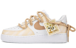 Nike: Бежевые кроссовки  Air Force 1