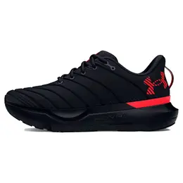Under Armour: Чёрные кроссовки 