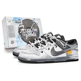 Nike: Серые кроссовки  Dunk