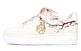 Nike: Розовые кроссовки  Air Force 1