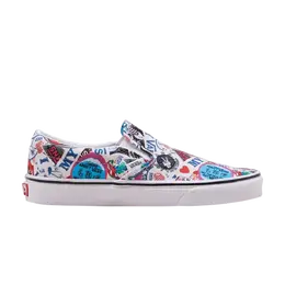 Vans: Белые мокасины 