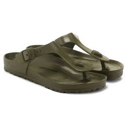 Birkenstock: Зелёные сандалии  Gizeh