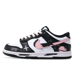 Nike: Чёрные кроссовки  Dunk