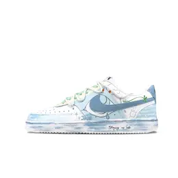 Nike: Голубые кроссовки  Court Vision