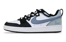 Nike: Чёрные кроссовки  Court