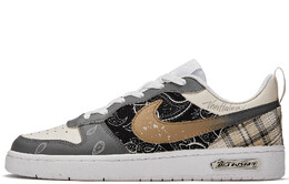 Nike: Бежевые кроссовки  Court