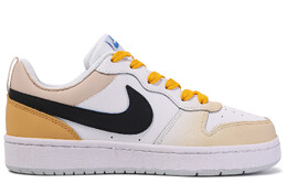 Nike: Жёлтые кроссовки  Court