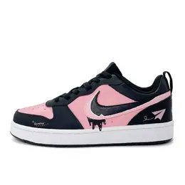 Nike: Чёрные кроссовки  Court