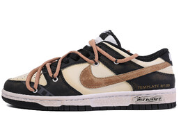 Nike: Чёрные кроссовки  Dunk