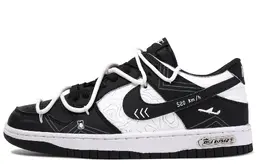 Nike: Чёрные кроссовки  Dunk