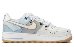 Nike: Синие кроссовки  Air Force 1