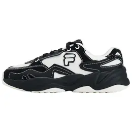 Fila: Чёрные кроссовки 