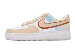 Nike: Коричневые кроссовки  Air Force 1