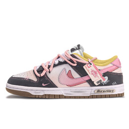 Nike: Чёрные кроссовки  Dunk
