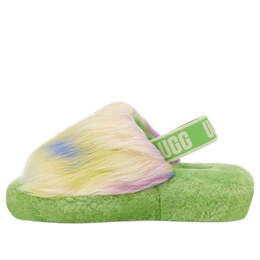 UGG: Зелёные сандалии  Fluff Yeah Slide