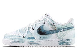 Nike: Белые кроссовки  Court Vision