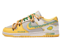 Nike: Жёлтые кроссовки  Dunk