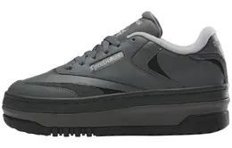 Reebok: Чёрные кроссовки  Club C