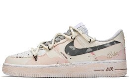 Nike: Коричневые кроссовки  Air Force 1